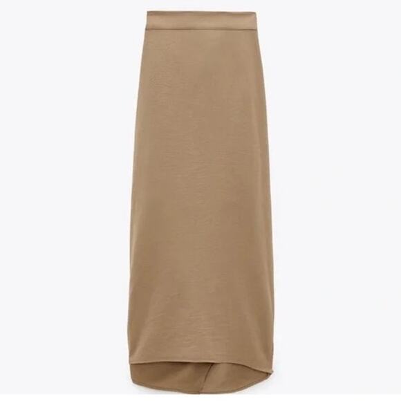 Zara draped  Skirt - dramatic pockets - Picture 3 of 12